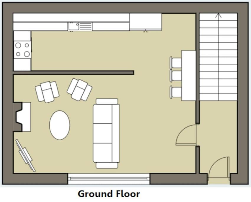 Stylish & Modern 6-bed Townhouse W/parking Apartamento